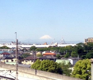 大宮から富士山