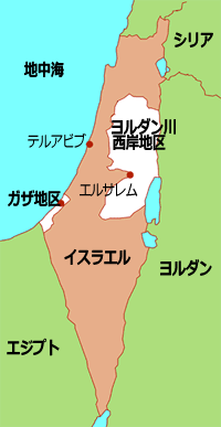 ガザ地区俯瞰